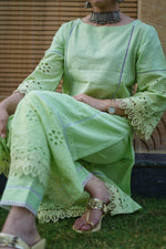 Green Kurta Set