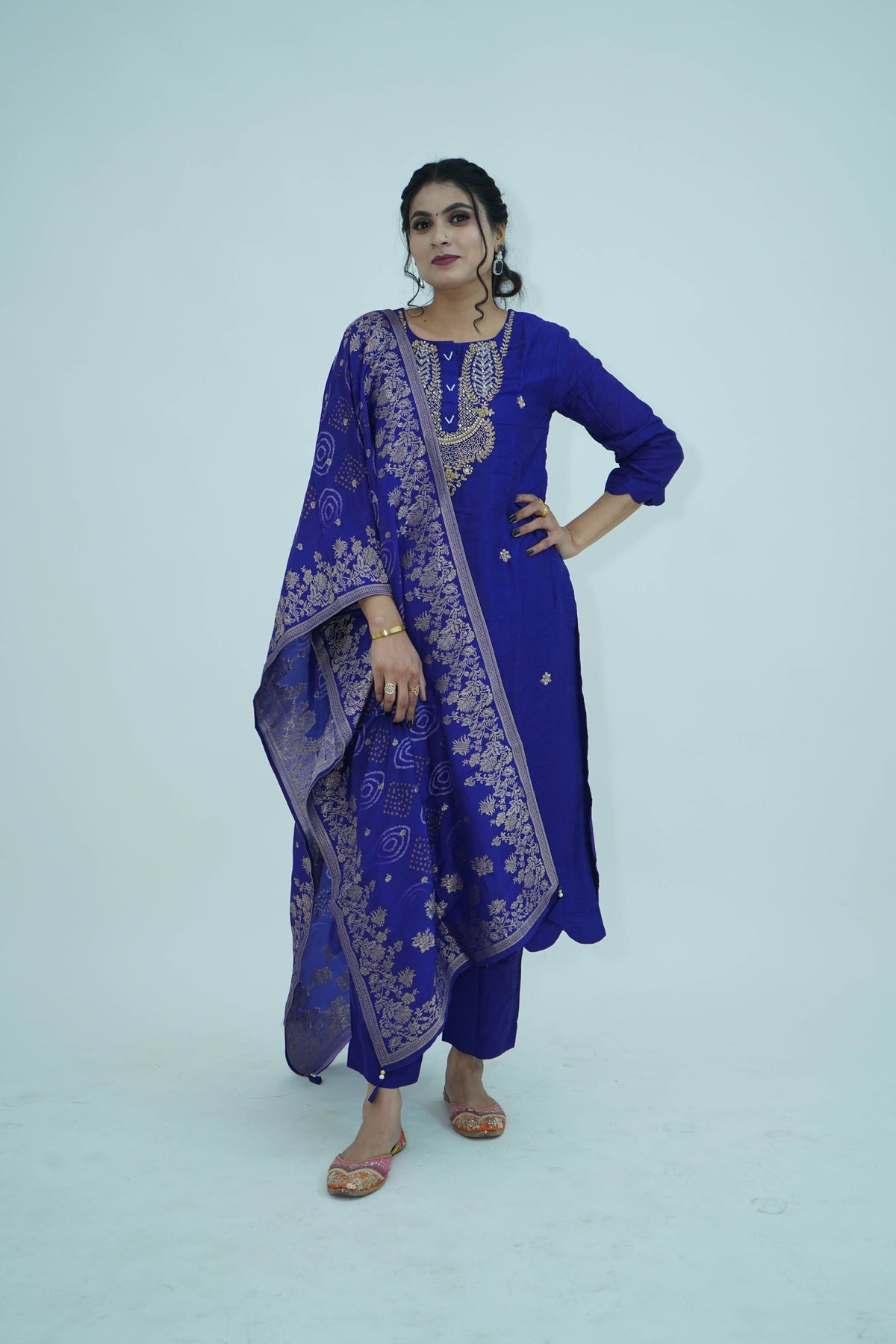 Blue Kurta Set