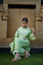 Green Kurta Set