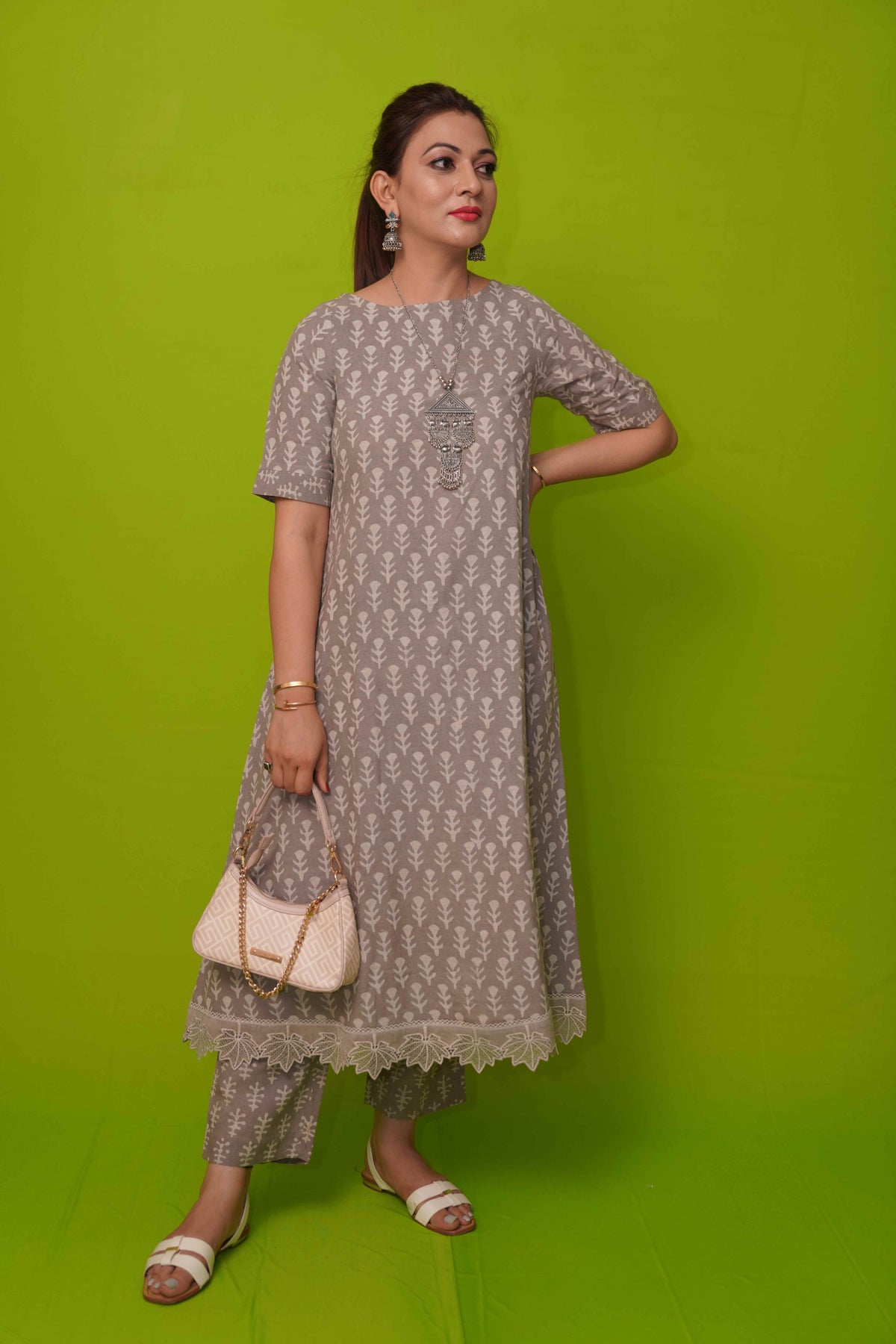A Line Kurta set