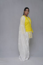 Yellow & White Coord Set