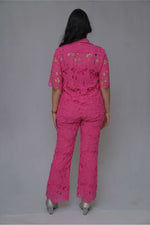 Magenta Pink Coord Set