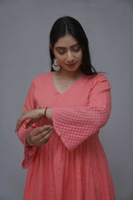 Rust Colour Kurta Set