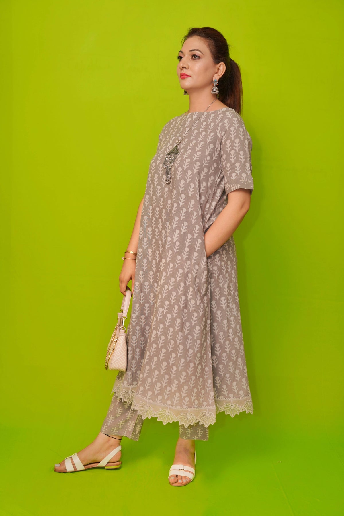 A Line Kurta set
