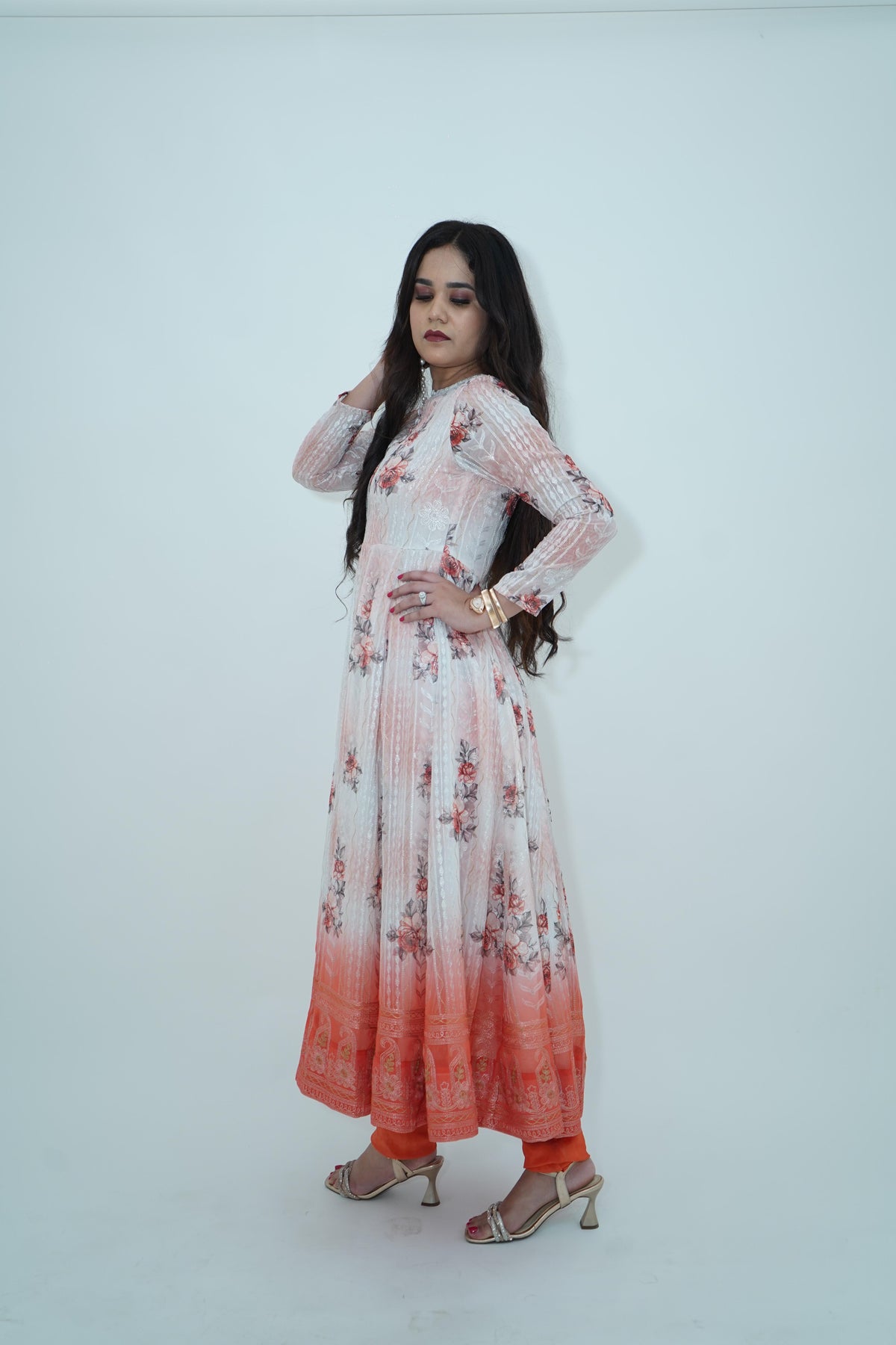 Anarkali with Churidar