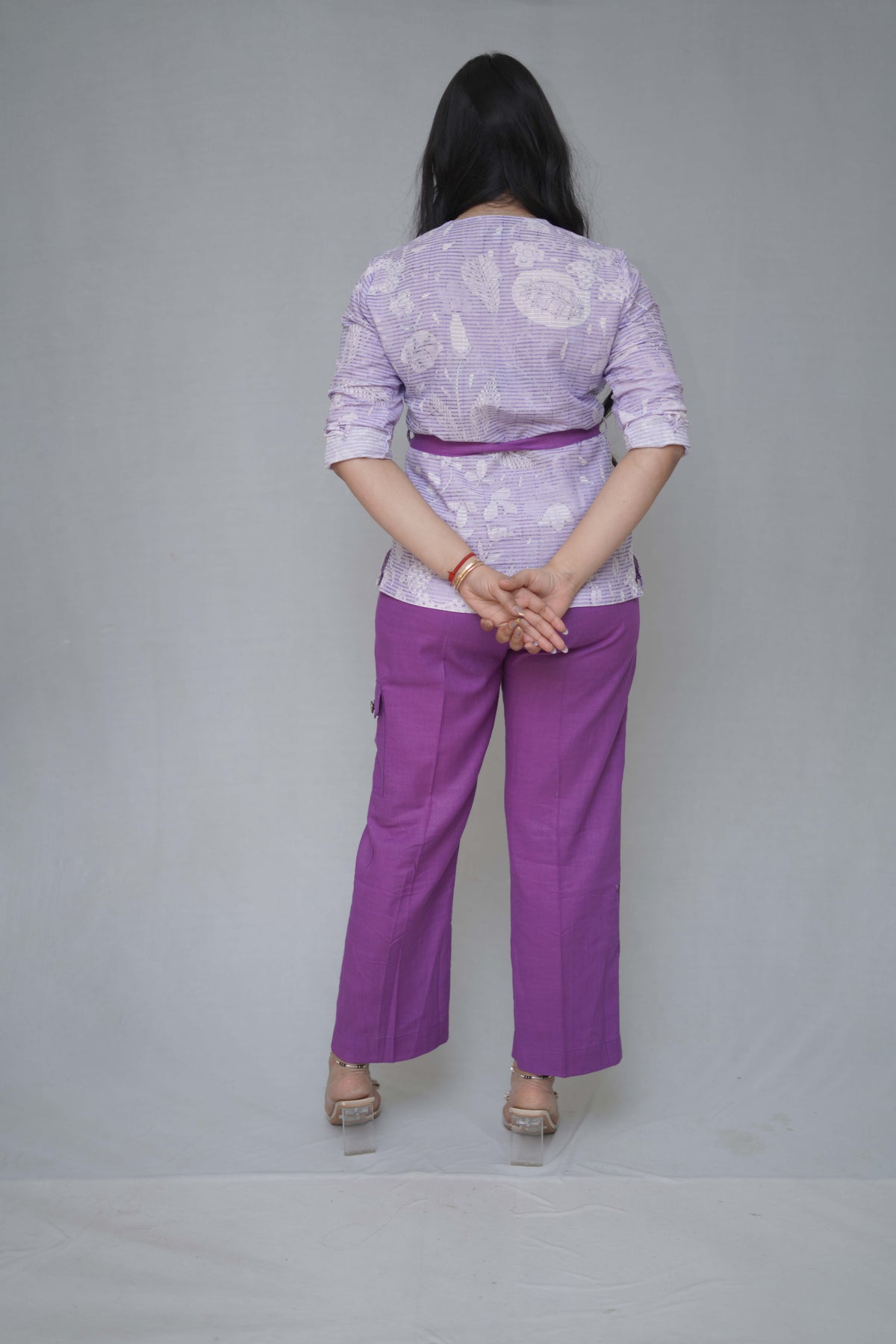 Lavender & Purple Coord Set