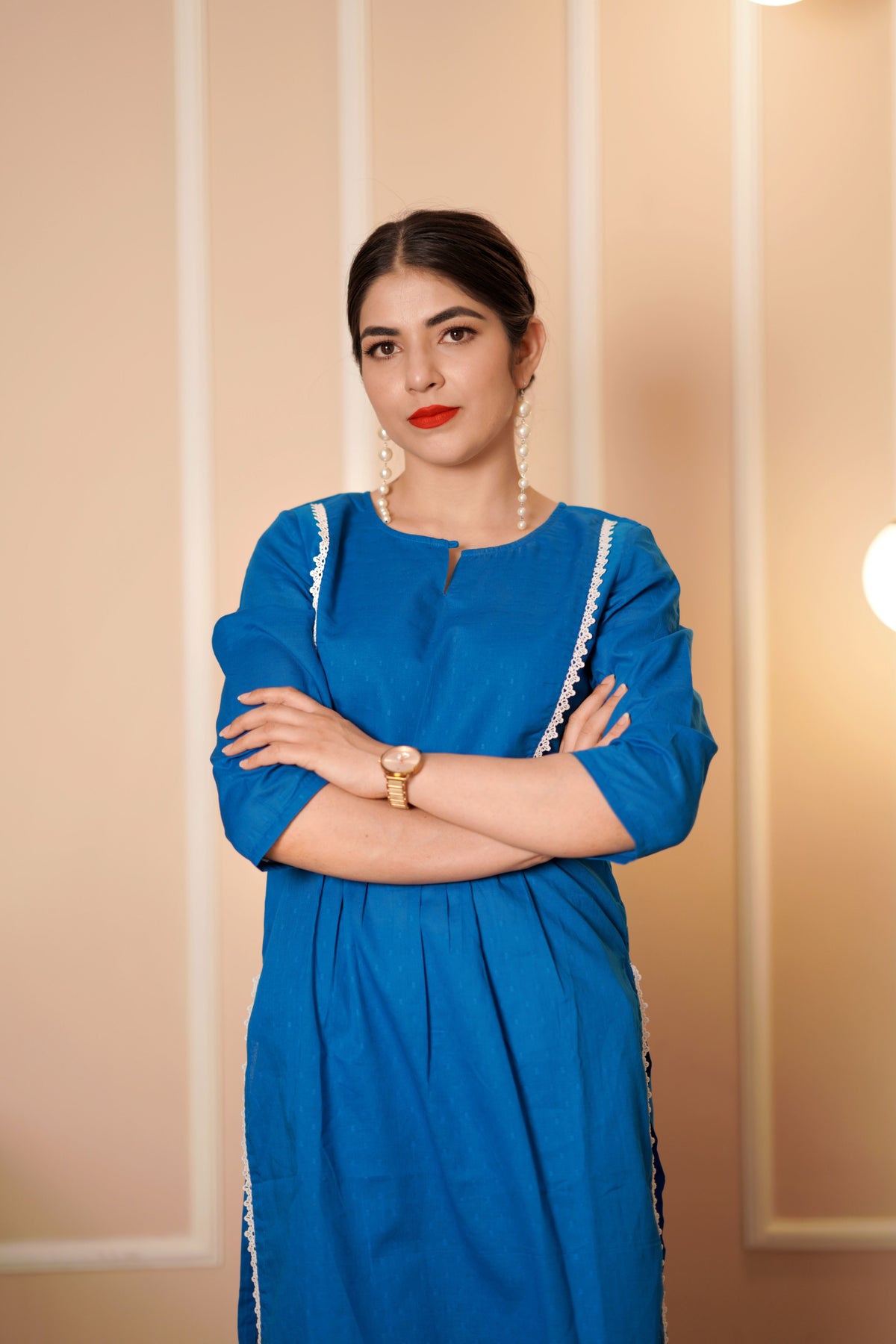 Naira Cut Kurta with Pant