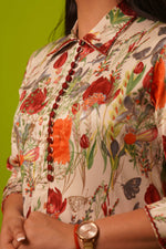 Satin Printed Fabric