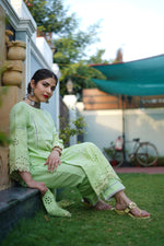 Green Kurta Set