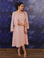 TWEED MEDI DRESS WITH JACKET