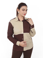 CHOCOLATE BROWN SHIRT