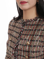 SHIMMER TWEED BLAZER SET