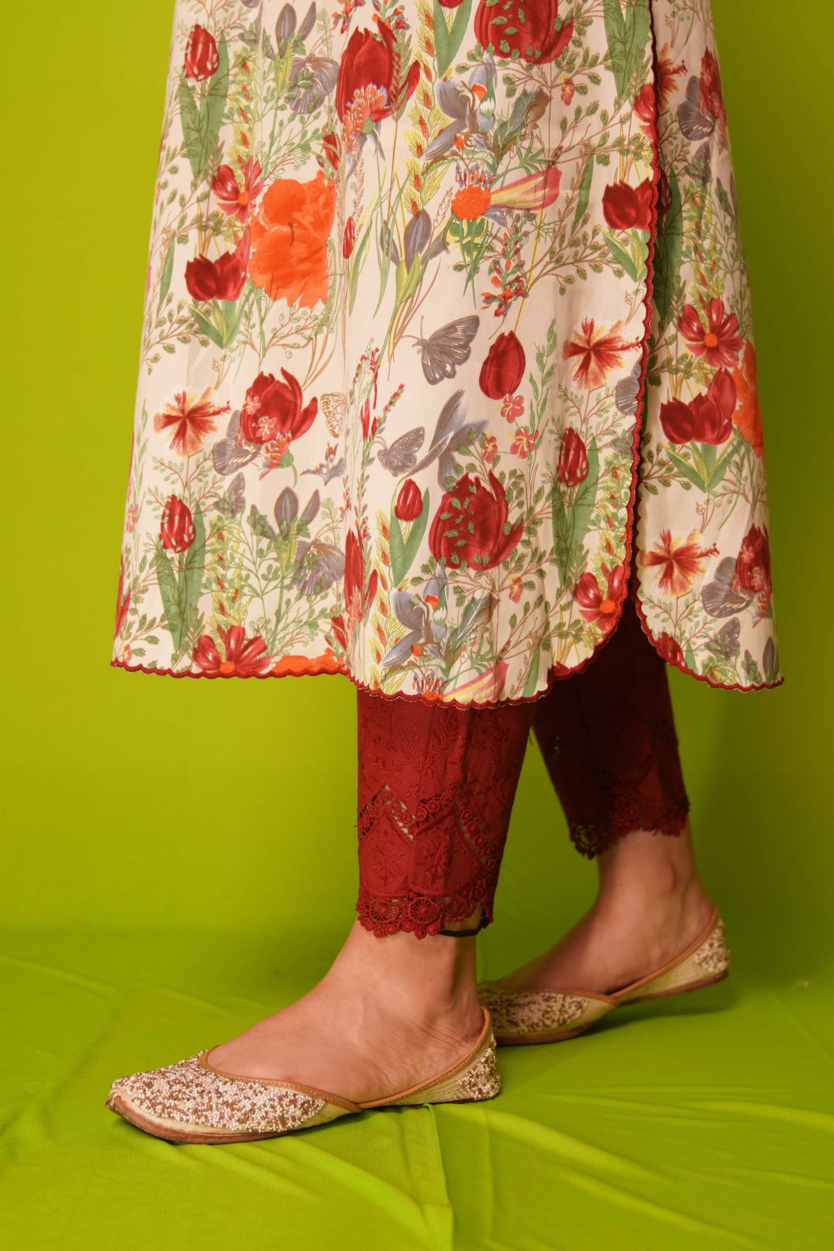 Satin Printed Fabric