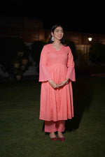 Rust Colour Kurta Set