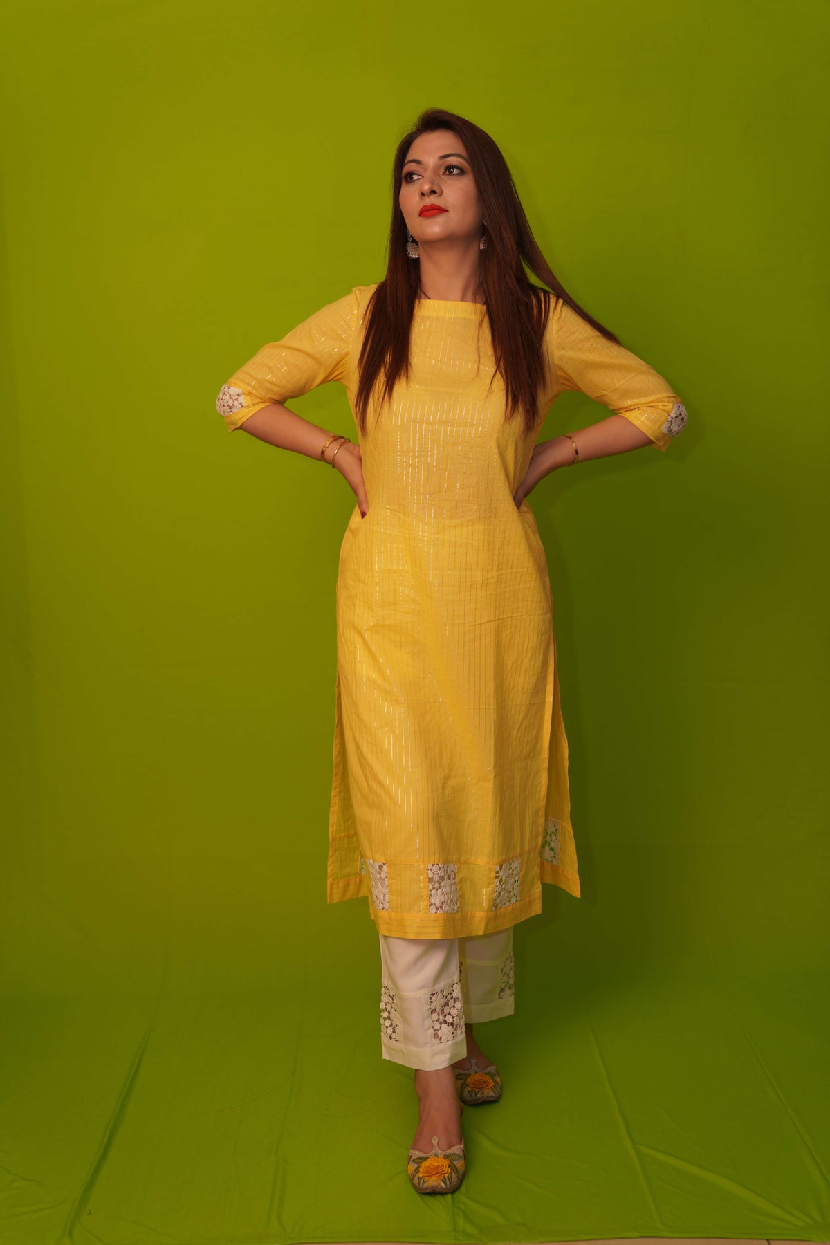 Yellow Kurta Set