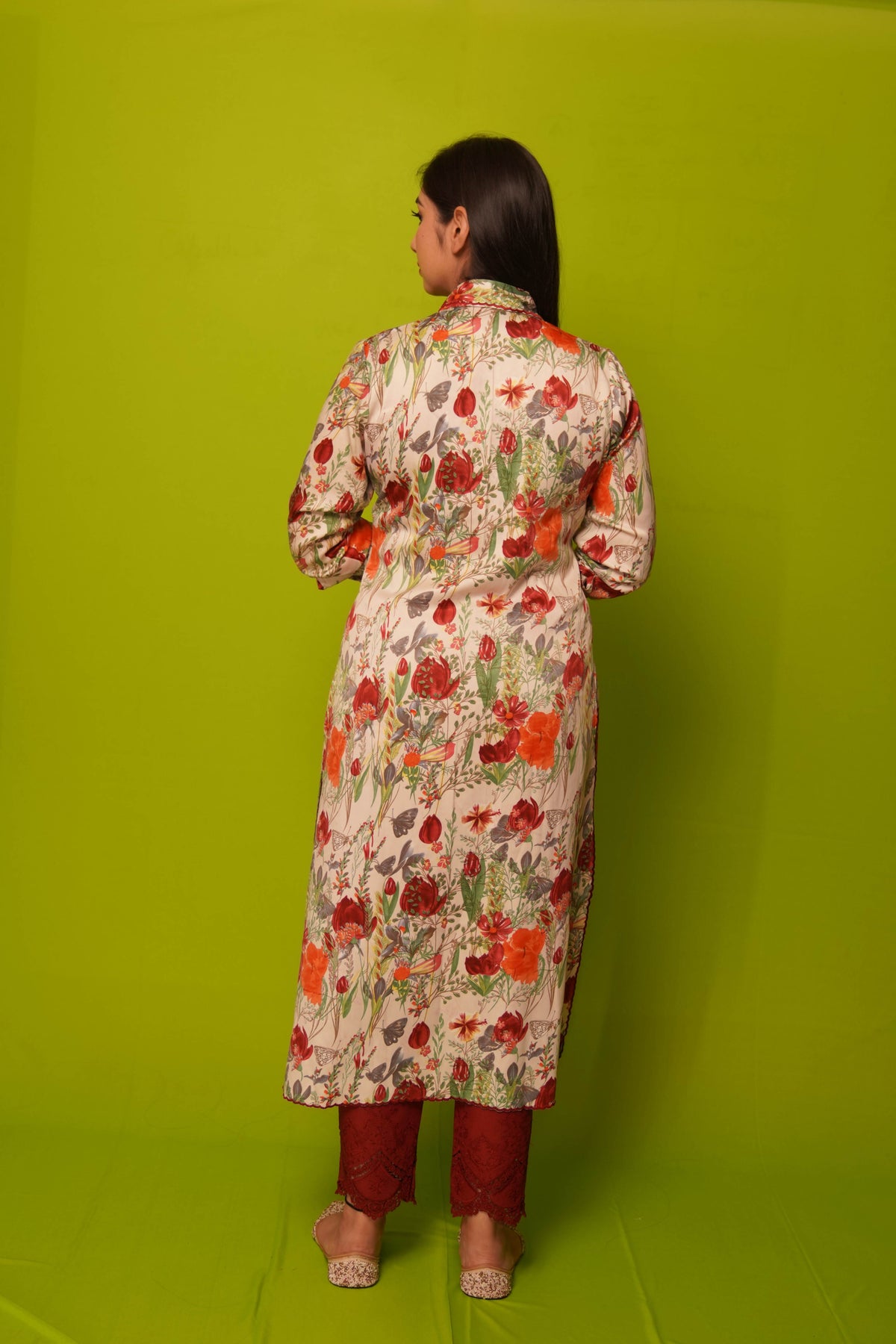 Satin Printed Fabric