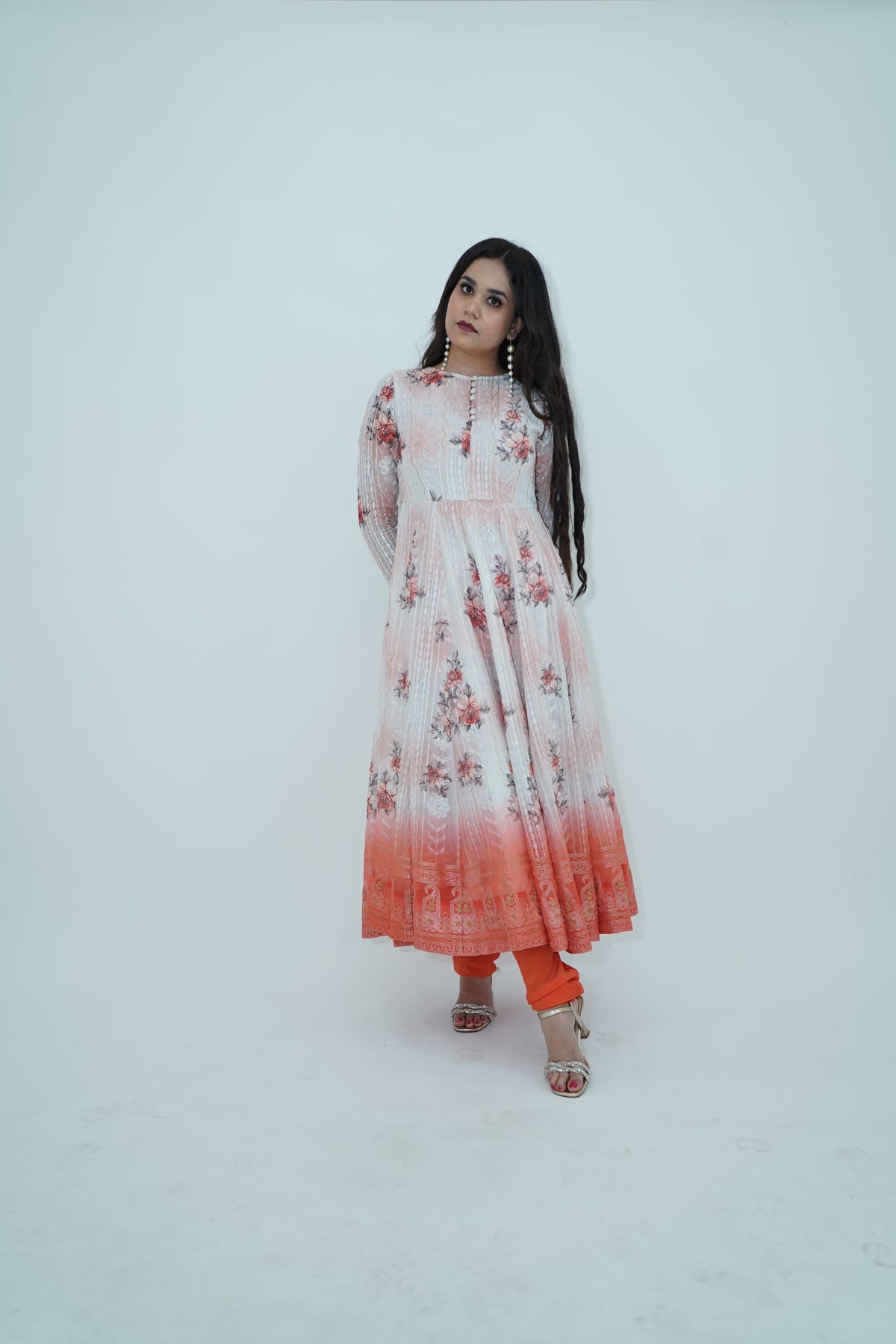 Anarkali with Churidar