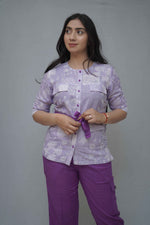 Lavender & Purple Coord Set