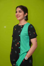 Black & Green Co-ord Set