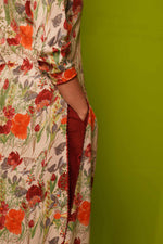 Satin Printed Fabric