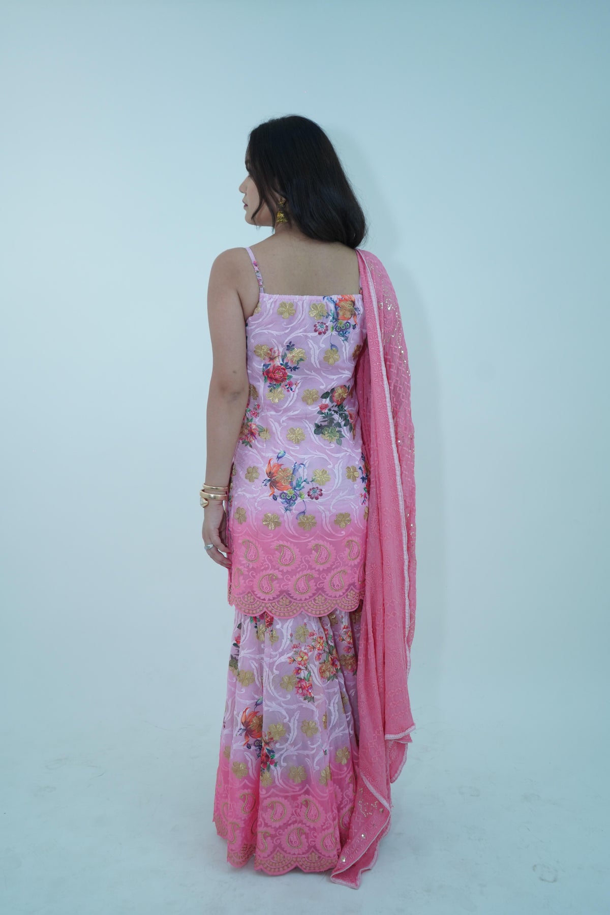 Lakhnavi Sharara Suit