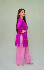Organza Farshi Salwar Suit with dupatta