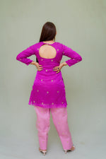 Organza Farshi Salwar Suit with dupatta