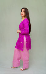 Organza Farshi Salwar Suit with dupatta