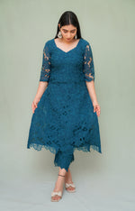 Georgette Cutwork Kurta Set