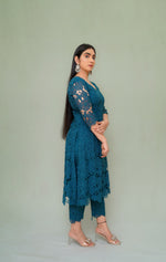 Georgette Cutwork Kurta Set