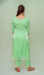 pearl button detailing kurta set