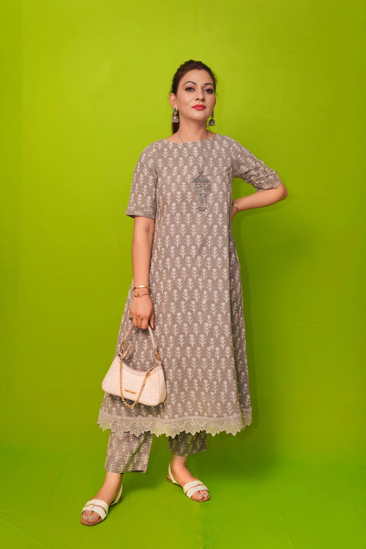 A Line Kurta set