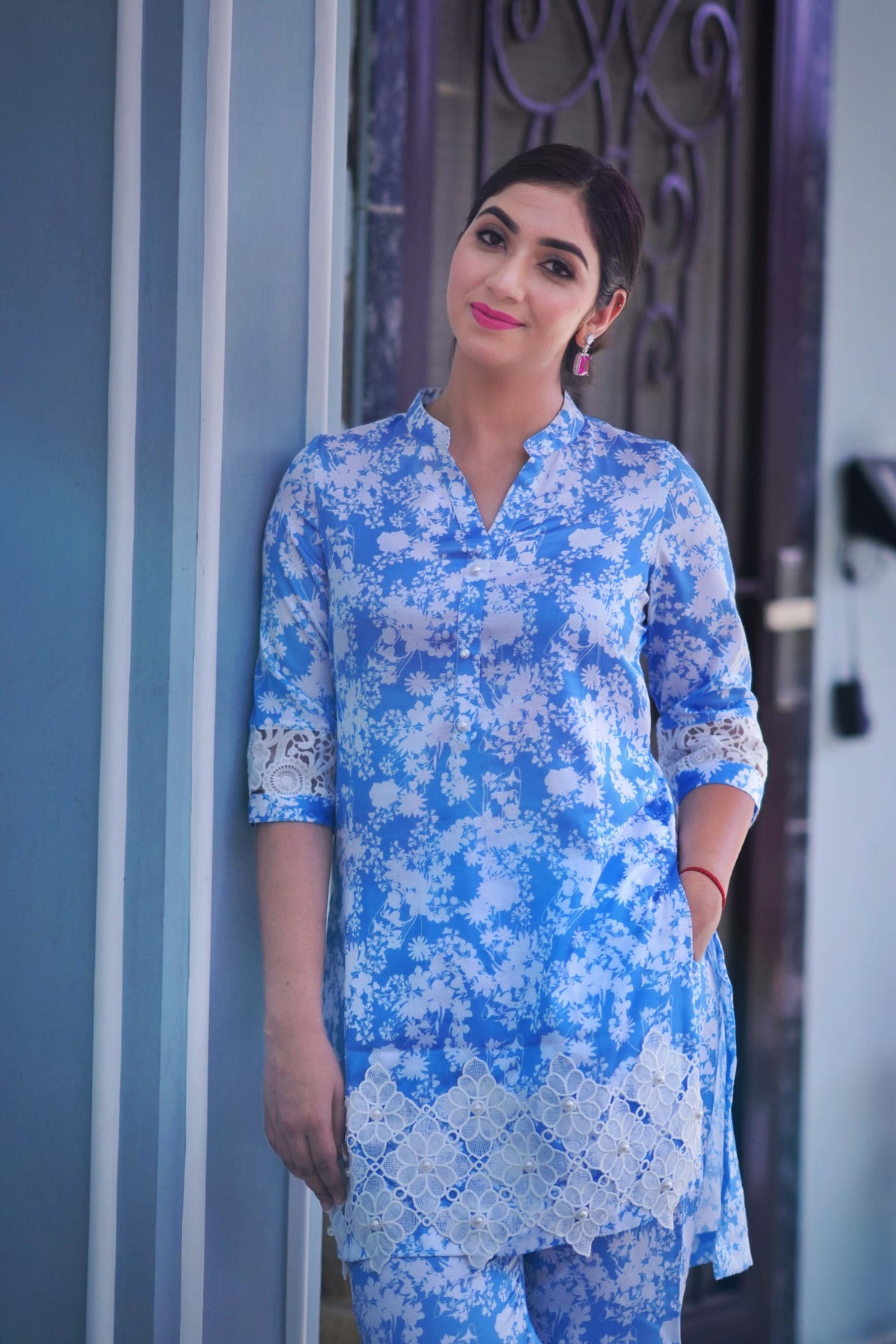 Sky Blue Co-ord Set