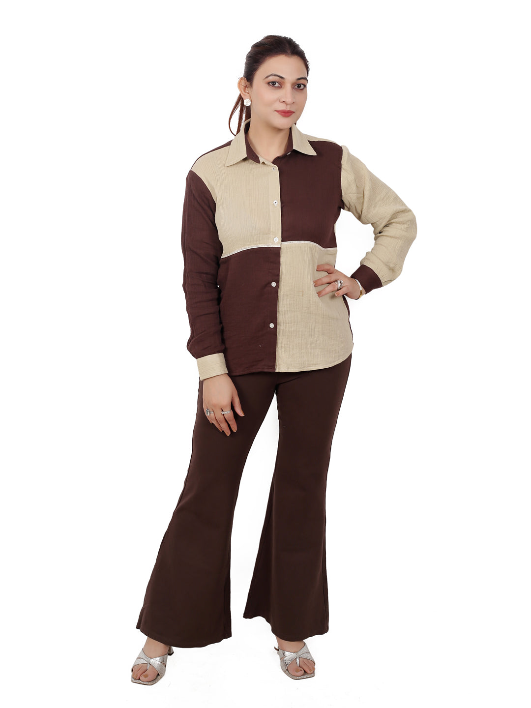 CHOCOLATE BROWN SHIRT