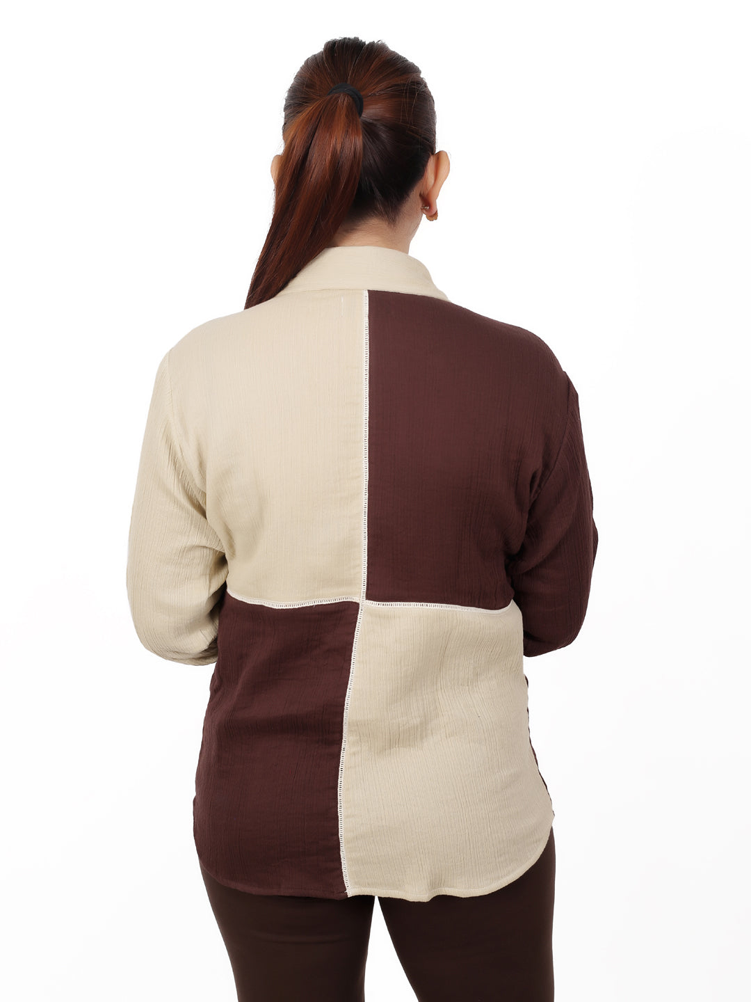 CHOCOLATE BROWN SHIRT