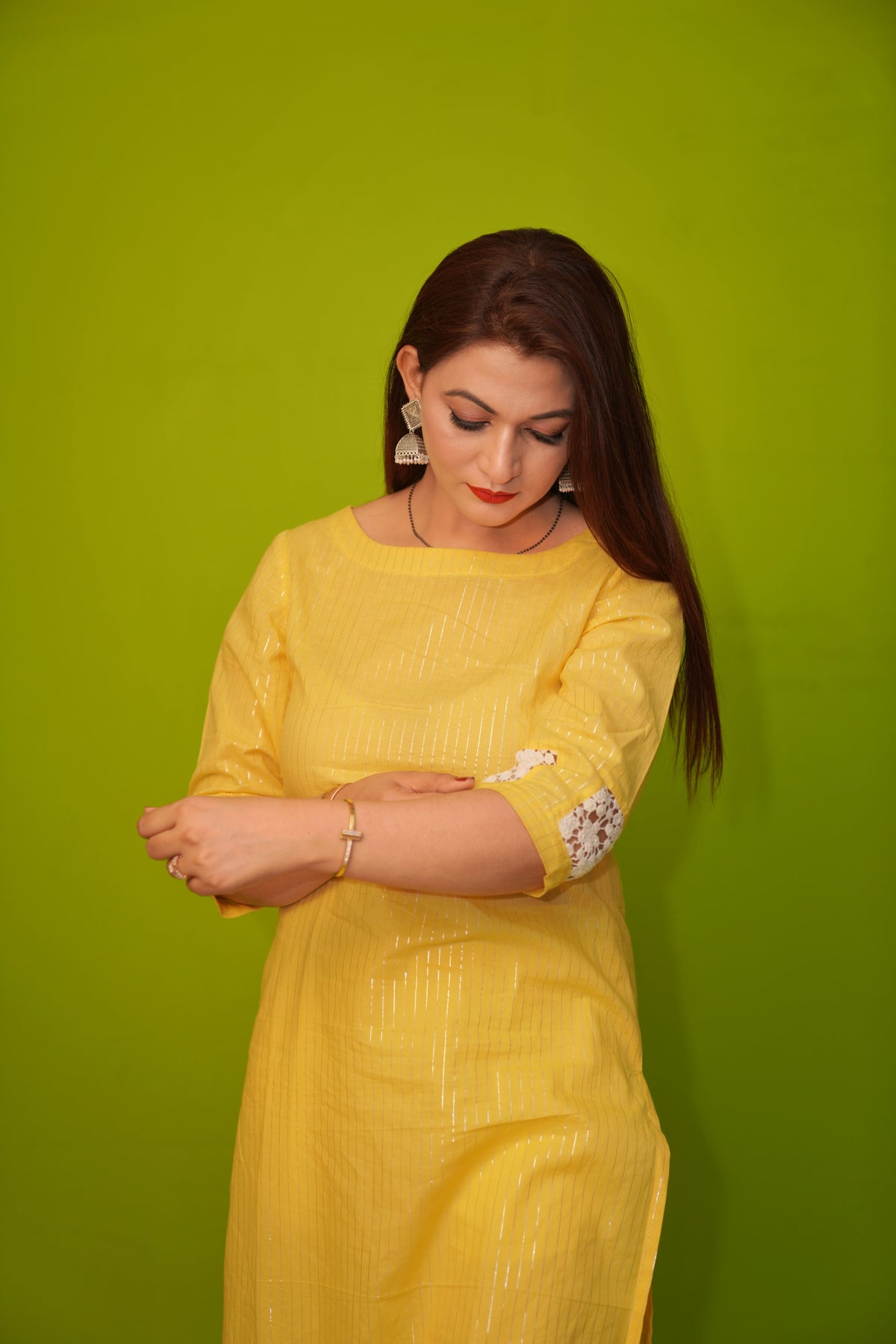 Yellow Kurta Set