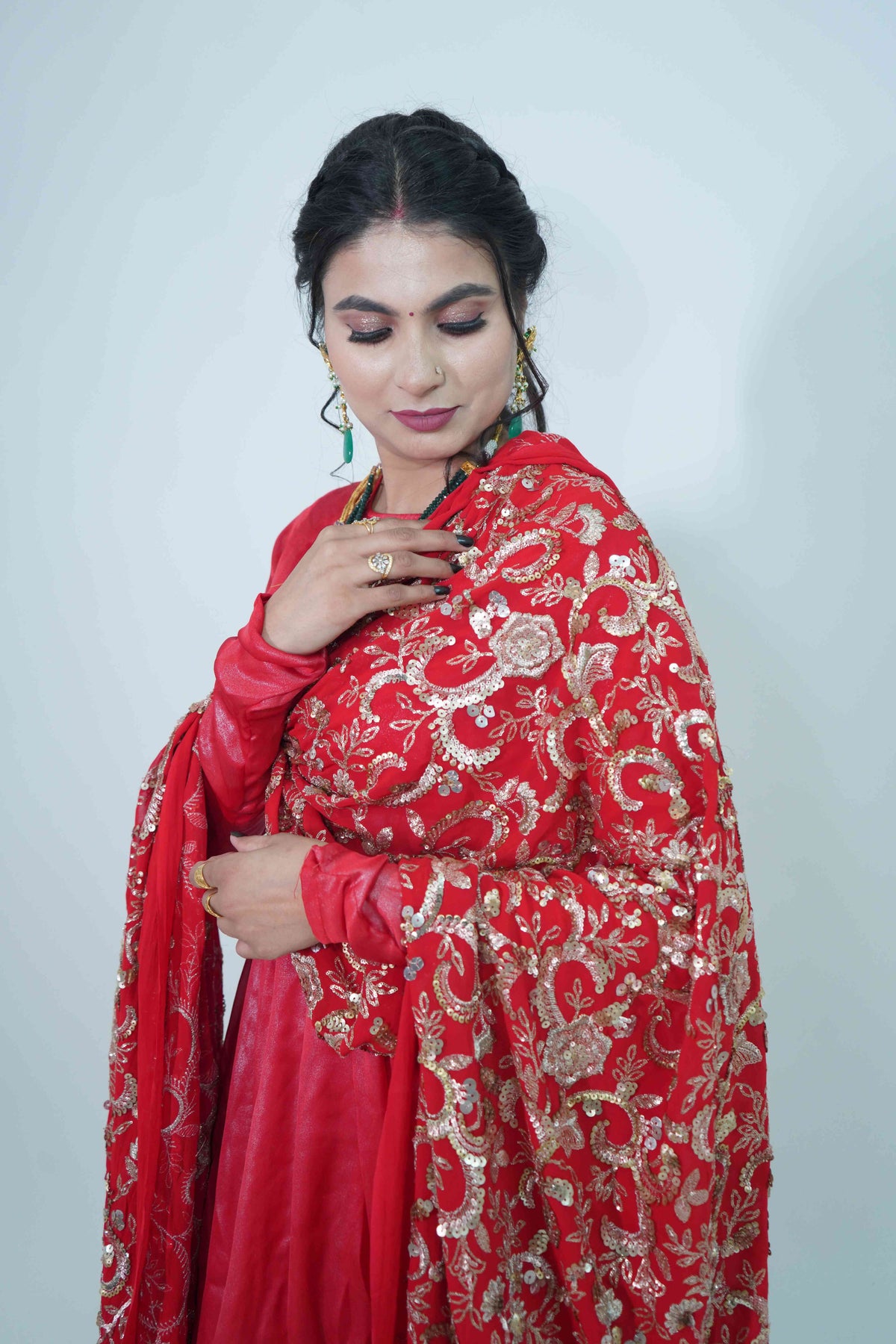 Anarkali Suit Set