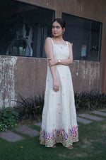 Ivory Flared Dress