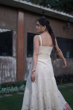 Ivory Flared Dress
