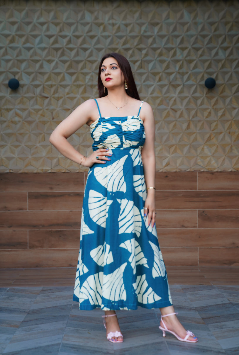 Teal Blue Dress