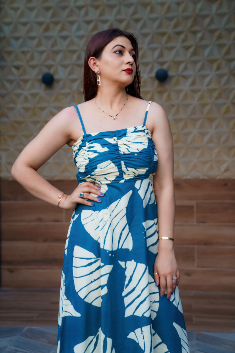 Teal Blue Dress