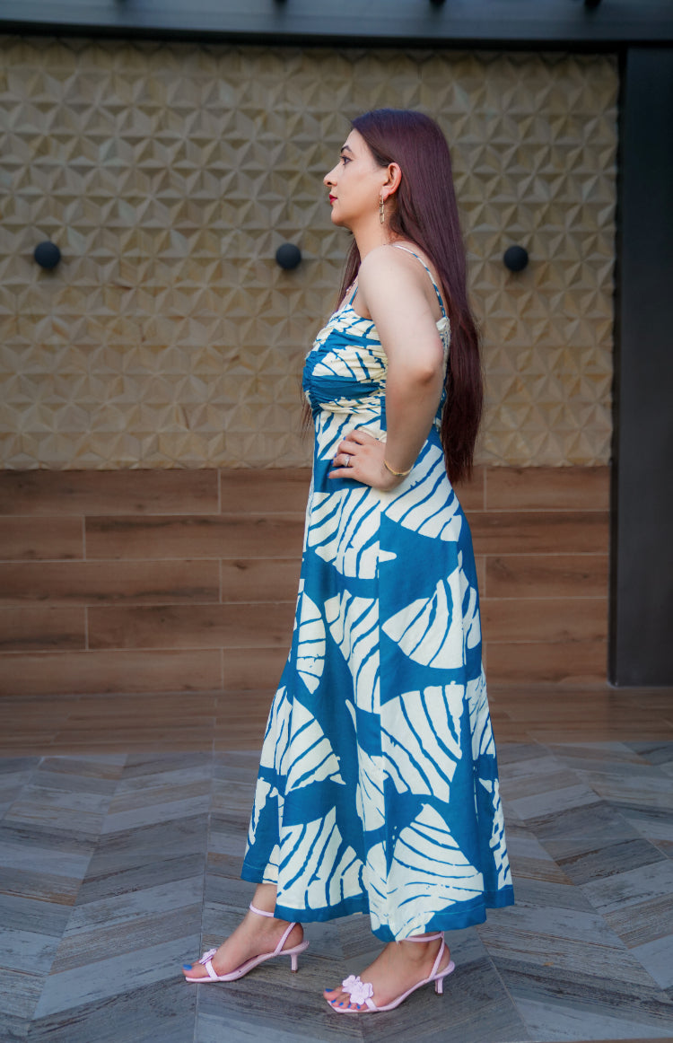 Teal Blue Dress