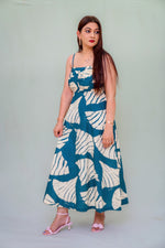 Teal Blue Dress