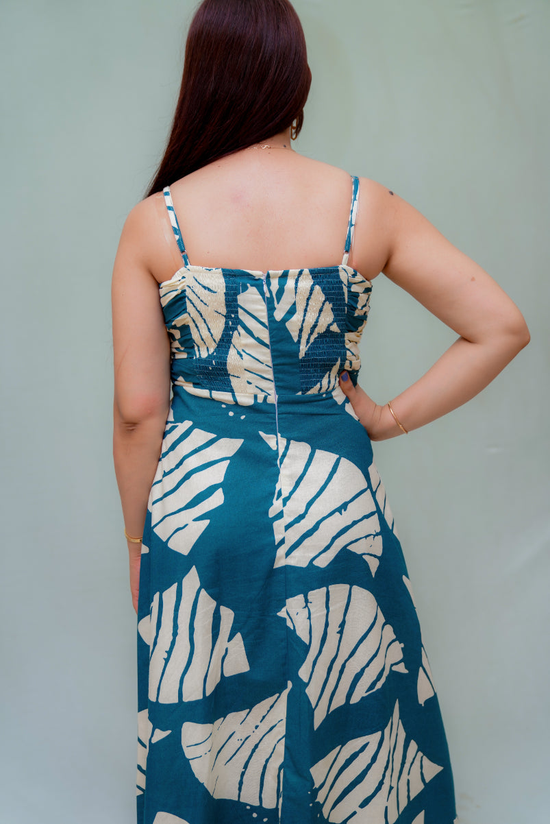 Teal Blue Dress